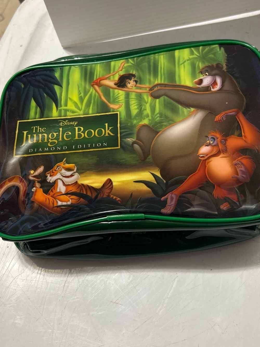 Disney Jungle Book Characters Cosmetic Pouch - Green, Orange, Brown